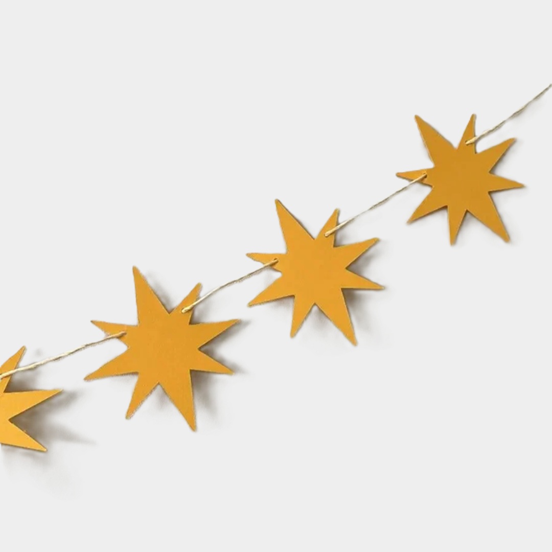 Бумажная гирлянда от «это важно»