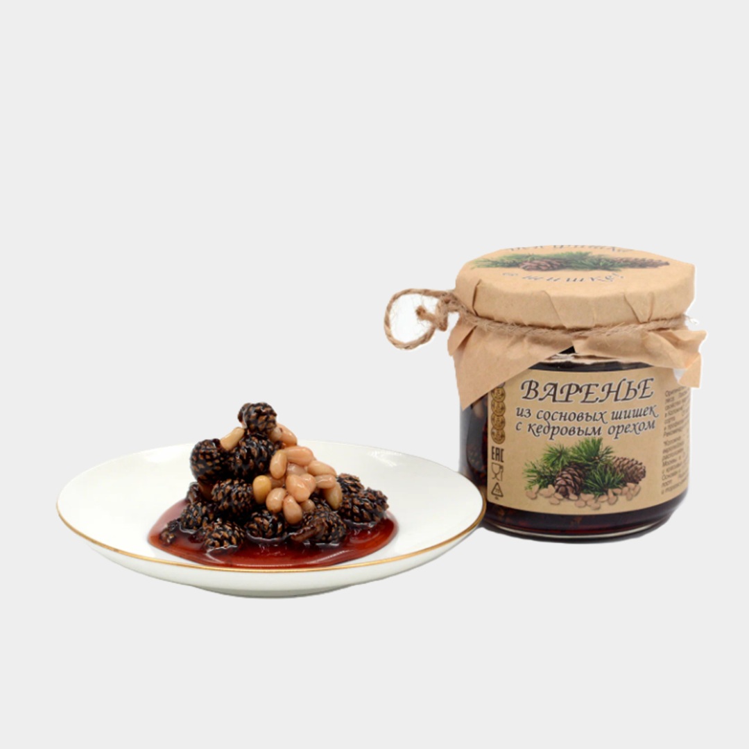 Варенье из сосновых шишек с кедровым орехом