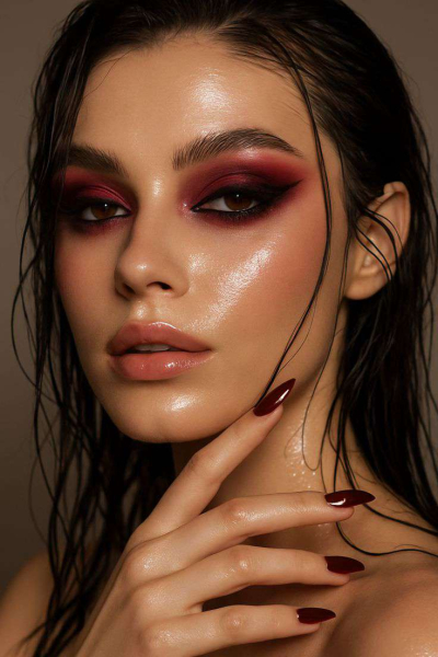 Новогодний макияж 2026: сияйте ярче праздничных огней Новогодний макияж 2026: сияйте ярче праздничных огней