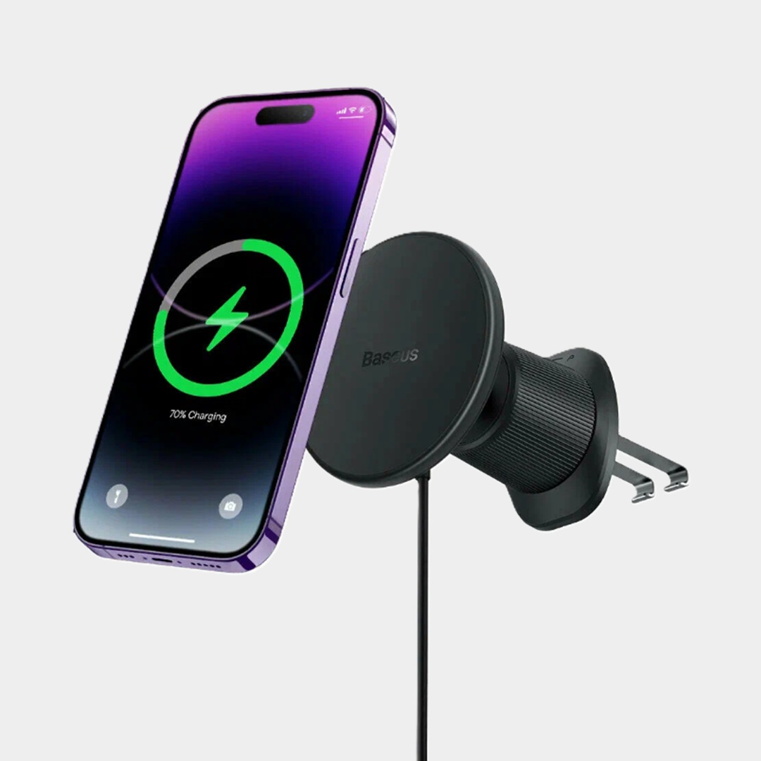 Держатель для смартфона с беспроводной зарядкой от Baseus, 2 685 рублей 